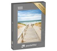 puzzleYOU : Puzzle de 1000 pièces « Chemin piétonnier sur Une Dune à Sylt, Frise du Nord »