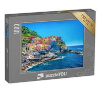 puzzleYOU : Puzzle de 1000 pièces « Cinque Terre, Architecture Traditionnelle Italienne »