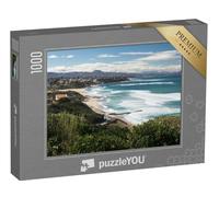 puzzleYOU : Puzzle de 1000 pièces « côte Atlantique pittoresque sous Un Ciel Bleu ensoleillé à bidart, Pays Basque, France »