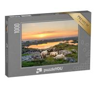 puzzleYOU : Puzzle de 1000 pièces « Coucher de Soleil dans Le Connemara, Irlande »