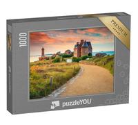 puzzleYOU : Puzzle de 1000 pièces « Coucher de Soleil sur la Côte de Granit Rose, Bretagne, France »