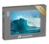 puzzleYOU : Puzzle de 1000 pièces « des Vagues dans l'océan, Une écume Qui gicle »