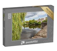 puzzleYOU : Puzzle de 1000 pièces « Europe, France, Haute-Vienne, Limoges. La rivière Vienne à Limoges. »