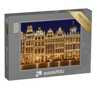 puzzleYOU : Puzzle de 1000 pièces « Grand-Place de Bruxelles de Nuit »
