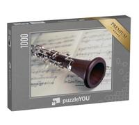 puzzleYOU : Puzzle de 1000 pièces « Gros Plan sur Une Clarinette »