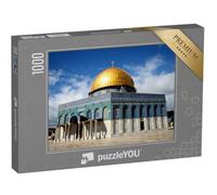 puzzleYOU : Puzzle de 1000 pièces « Impressionnante mosquée du Dôme du Rocher à Jérusalem »