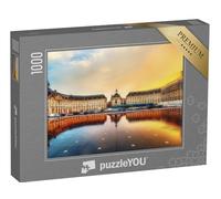 puzzleYOU : Puzzle de 1000 pièces « Impressionnante Place de la Bourse, Bordeaux, France »