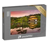 puzzleYOU : Puzzle de 1000 pièces « Kyoto, Japon au Pavillon d'or au crépuscule »