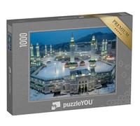 puzzleYOU : Puzzle de 1000 pièces « La Mecque de Nuit, Arabie Saoudite »