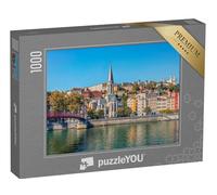 puzzleYOU : Puzzle de 1000 pièces « La Ville de Lyon à la lumière du Jour »