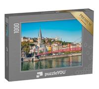puzzleYOU : Puzzle de 1000 pièces « La Ville de Lyon à la lumière du Jour »