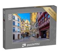 puzzleYOU : Puzzle de 1000 pièces « Le Gros-Horloge est Une Horloge astronomique du XIVe siècle située à Rouen, en Normandie. »