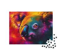 puzzleYOU : Puzzle de 1000 pièces « Le Koala comme Miracle de la Couleur »