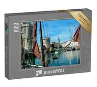 puzzleYOU : Puzzle de 1000 pièces « Le Vieux Port à La Rochelle, Charente Maritime, Ouest de la France »