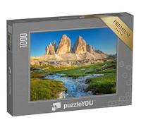 puzzleYOU : Puzzle de 1000 pièces « Les célèbres Trois Cimets dans Les Dolomites, Italie »