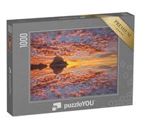 puzzleYOU : Puzzle de 1000 pièces « L'île Mystique d'Es Vedra d'Ibiza au Coucher du Soleil, Espagne »