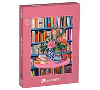 puzzleYOU : Puzzle de 1000 pièces « Livres de Fleurs & toi »
