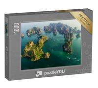 puzzleYOU : Puzzle de 1000 pièces « Magnifique Baie d'Halong, Vietnam, Asie du Sud-Est. Patrimoine Mondial de l'UNESCO »