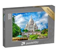 puzzleYOU : Puzzle de 1000 pièces « Magnifique basilique du Sacré-Cœur, Montmartre, Paris »
