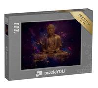 puzzleYOU : Puzzle de 1000 pièces « Méditation Cosmique : Bouddha »