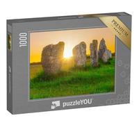 puzzleYOU : Puzzle de 1000 pièces « Menhirs Camaret-sur-Mer Lagatjar, Bretagne, France »