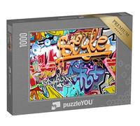 puzzleYOU : Puzzle de 1000 pièces « Mur de Graffitis - Street Art »