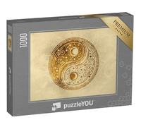 puzzleYOU : Puzzle de 1000 pièces « Ornement Circulaire Signe du Yin et du Yang »