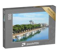 puzzleYOU : Puzzle de 1000 pièces « Palavas Les flots, Une Station balnéaire au sud de Montpellier »