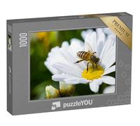 puzzleYOU : Puzzle de 1000 pièces « Pâquerette et Abeille au Printemps »
