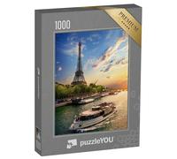 puzzleYOU : Puzzle de 1000 pièces « Paris au crépuscule »