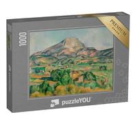 puzzleYOU : Puzzle de 1000 pièces « Paul Cézanne - La Montagne Sainte-Victoire »