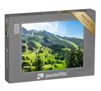 puzzleYOU : Puzzle de 1000 pièces « Paysage de Montagne à La Clusaz, Haute-Savoie, France »