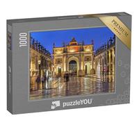 puzzleYOU : Puzzle de 1000 pièces « Place Stanislas Le Soir, Nancy, Lorraine, France »