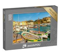 puzzleYOU : Puzzle de 1000 pièces « Port de pêche de Cassis, sud de la France »