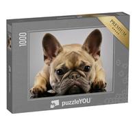 puzzleYOU : Puzzle de 1000 pièces « Portrait d'un Adorable Bouledogue français »