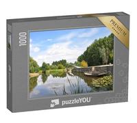 puzzleYOU : Puzzle de 1000 pièces « Promenade dans Le Marais poitevin en Vendée, France »