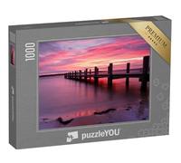 puzzleYOU : Puzzle de 1000 pièces « Quai à la lumière du Matin »