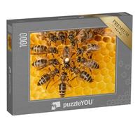 puzzleYOU : Puzzle de 1000 pièces « Reine des Abeilles entourée d'ouvrières »
