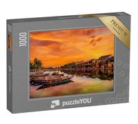puzzleYOU : Puzzle de 1000 pièces « Rivière à Hoi an, Vietnam. Patrimoine Mondial de l'UNESCO »