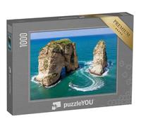 puzzleYOU : Puzzle de 1000 pièces « Rocher de Rouche à Beyrouth, Liban »