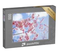 puzzleYOU : Puzzle de 1000 pièces « Sakura : des cerisiers en Fleurs Roses au Printemps Japonais »