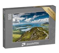 puzzleYOU : Puzzle de 1000 pièces « Sentier de randonnée dans Le Parc National du Connemara, Irlande »
