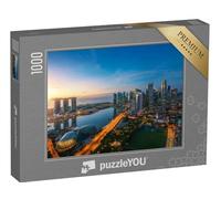 puzzleYOU : Puzzle de 1000 pièces « Singapour au crépuscule »
