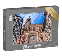 puzzleYOU : Puzzle de 1000 pièces « Strasbourg, France. La cathédrale Notre-Dame de Strasbourg. »