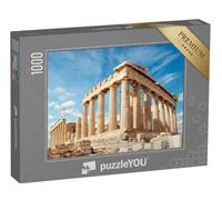 puzzleYOU : Puzzle de 1000 pièces « Temple du Parthénon en Plein Jour, Acropole, Athènes, Grèce »