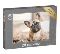 puzzleYOU : Puzzle de 1000 pièces « Un Adorable Bouledogue français Fauve »