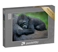 puzzleYOU : Puzzle de 1000 pièces « Un bébé Gorille »