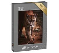 puzzleYOU : Puzzle de 1000 pièces « Un Puma se faufile »