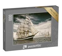 puzzleYOU : Puzzle de 1000 pièces « Voilier en Voyage sur la mer »