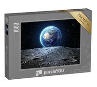 puzzleYOU : Puzzle de 1000 pièces « Vue de la Lune sur la Terre »
